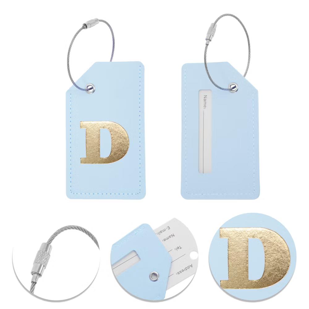 Luggage Tag Light Blue 1 Pc - Image 15