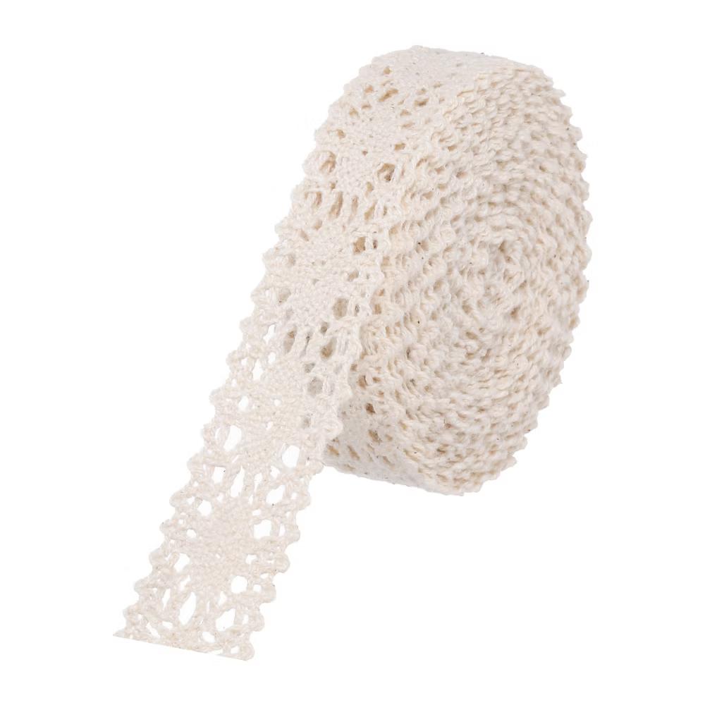 Cotton Lace Ribbon Lace Beige - Image 5