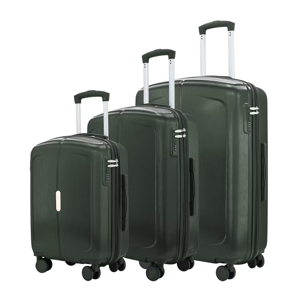 3 Piece Hardshell Luggage Set with Built-in Lock, Expandable Lightweight ABS Suitcases with Spinner Wheels (20/24/28 Inch) - Image 17