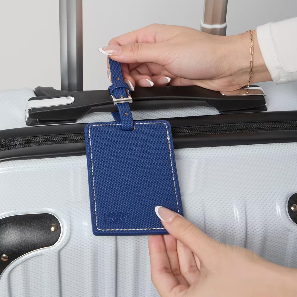 Lands' End Luggage Tags 2-Pack, Travel Bag Tag, Suitcase Identifier - Image 9