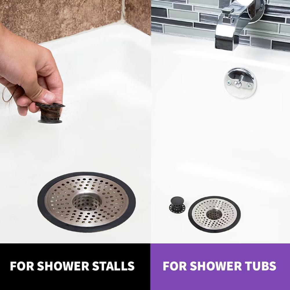ShowerShroom (Ultra Edition) Strainer That Prevents Clogged Shower Stall Drains from TubShroom - Image 5