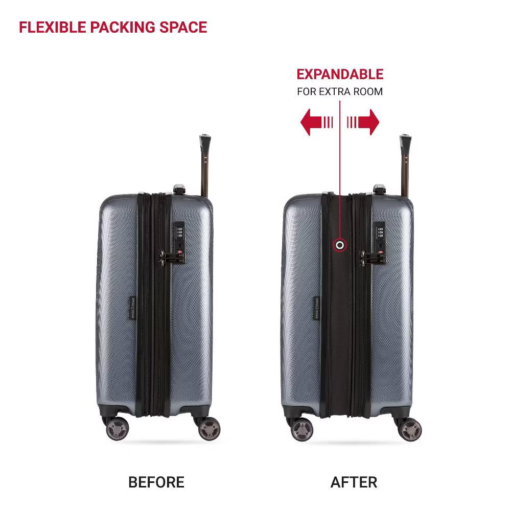 Energie Hardside Carry On Spinner Wheels Suitcase - Image 12
