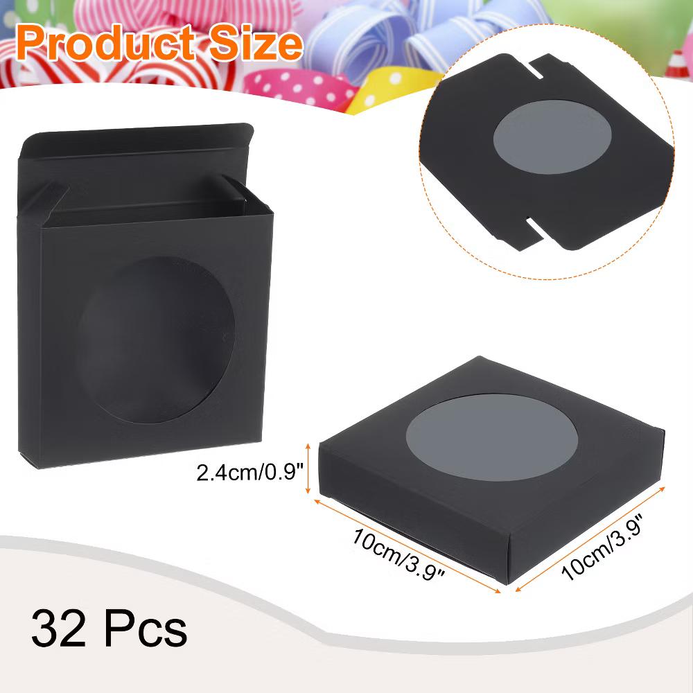 Bakery Candy Jewelry Soap Display Kraft Mini Gift Boxes 32 Pcs - Image 45