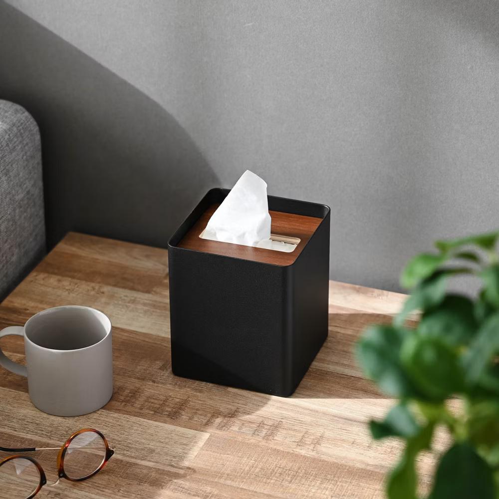 Home Tissue Box Cover - Square - Steel - Image 3