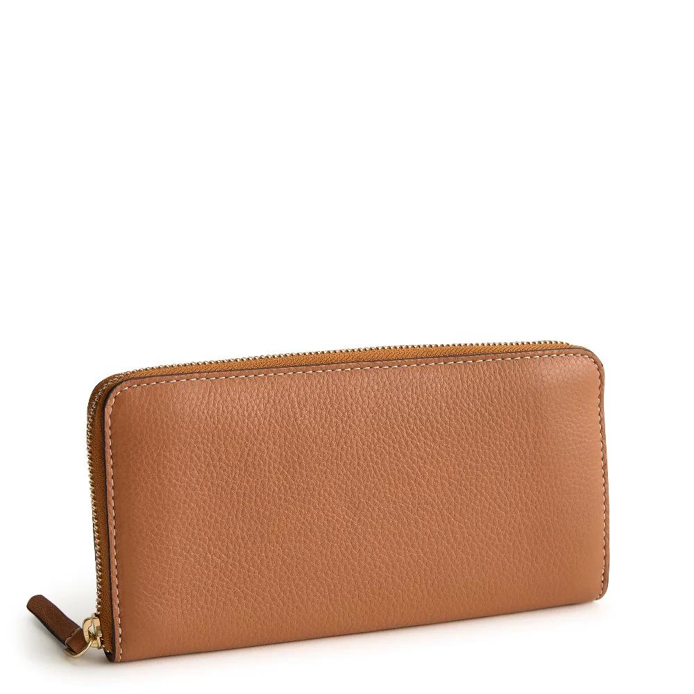 Women's Leather Continental Wallet - Image 27