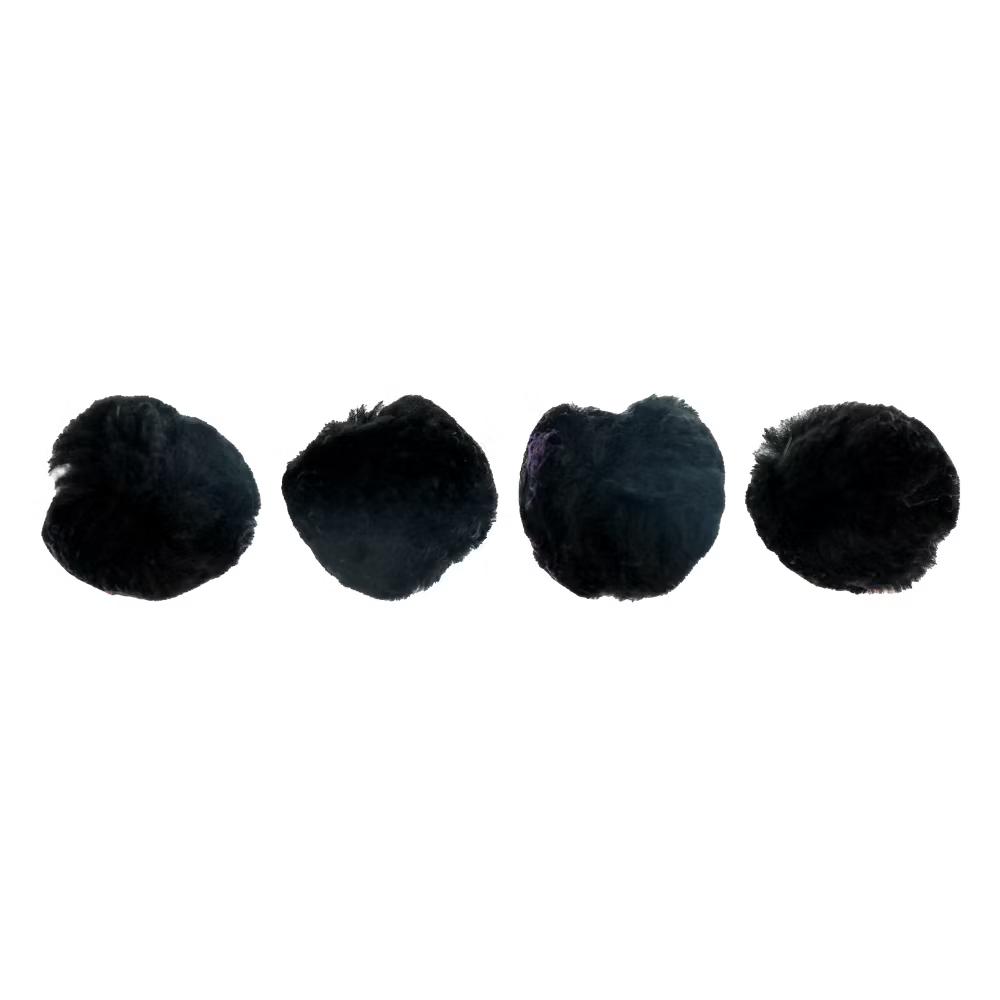20ct Jumbo Pom Poms for DIY Arts and Crafts, Large Acrylic Poms Craft Embellishments (2 inch) - Image 4