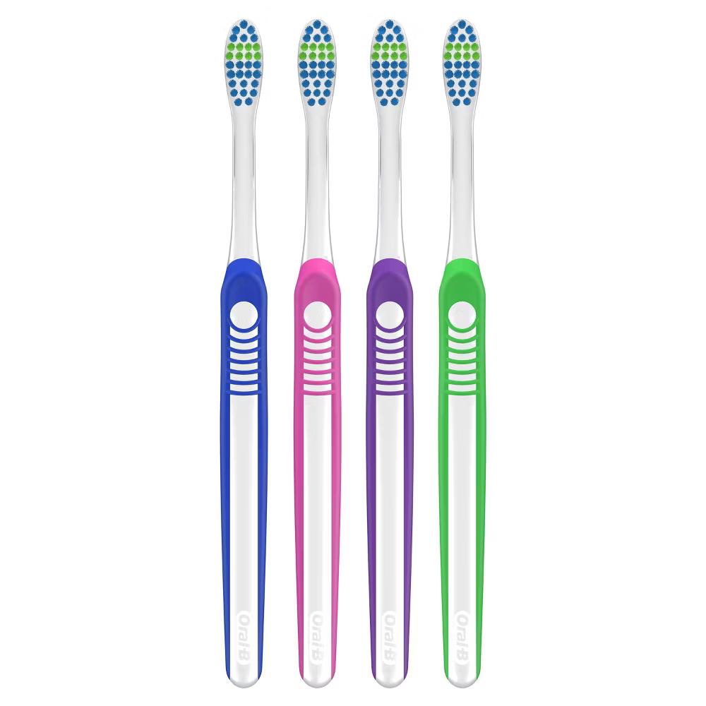 Indicator Contour Clean Soft Bristle Manual Toothbrush