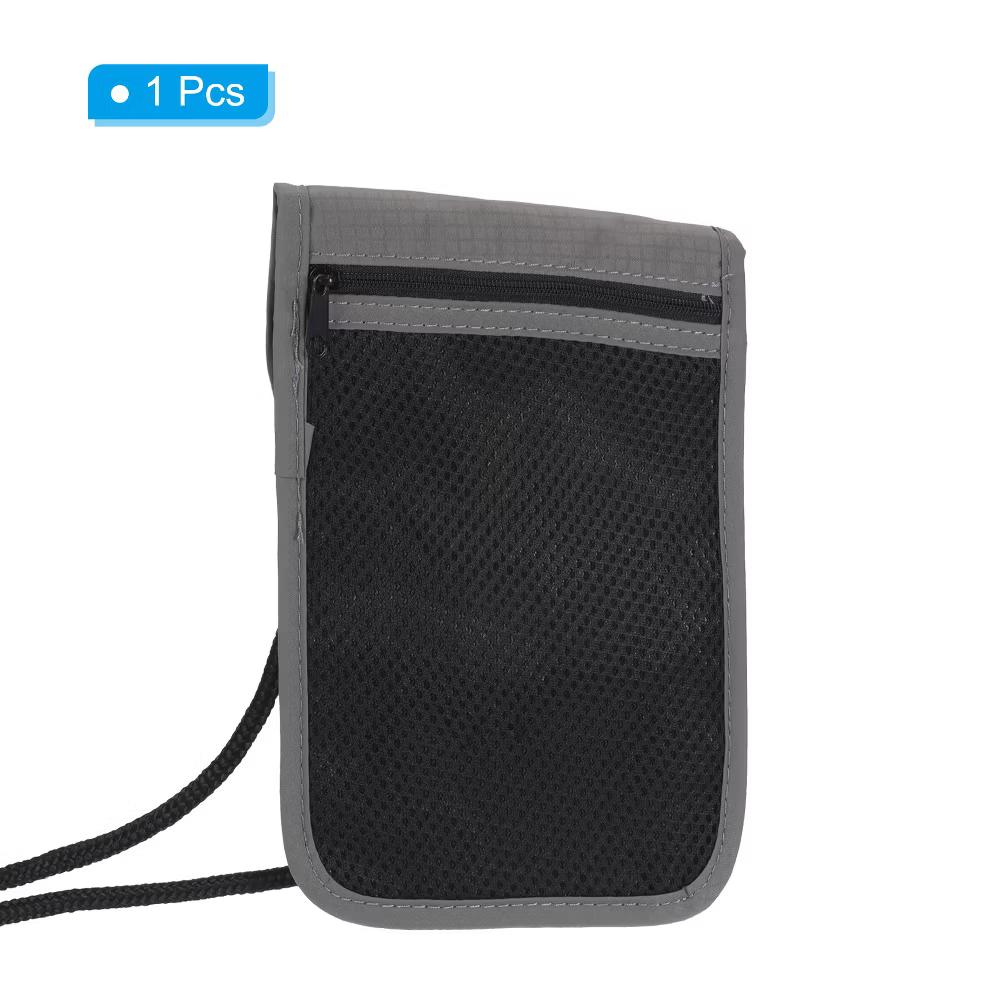 Waterproof Passport Holder Neck Wallet for Women Men - Image 22