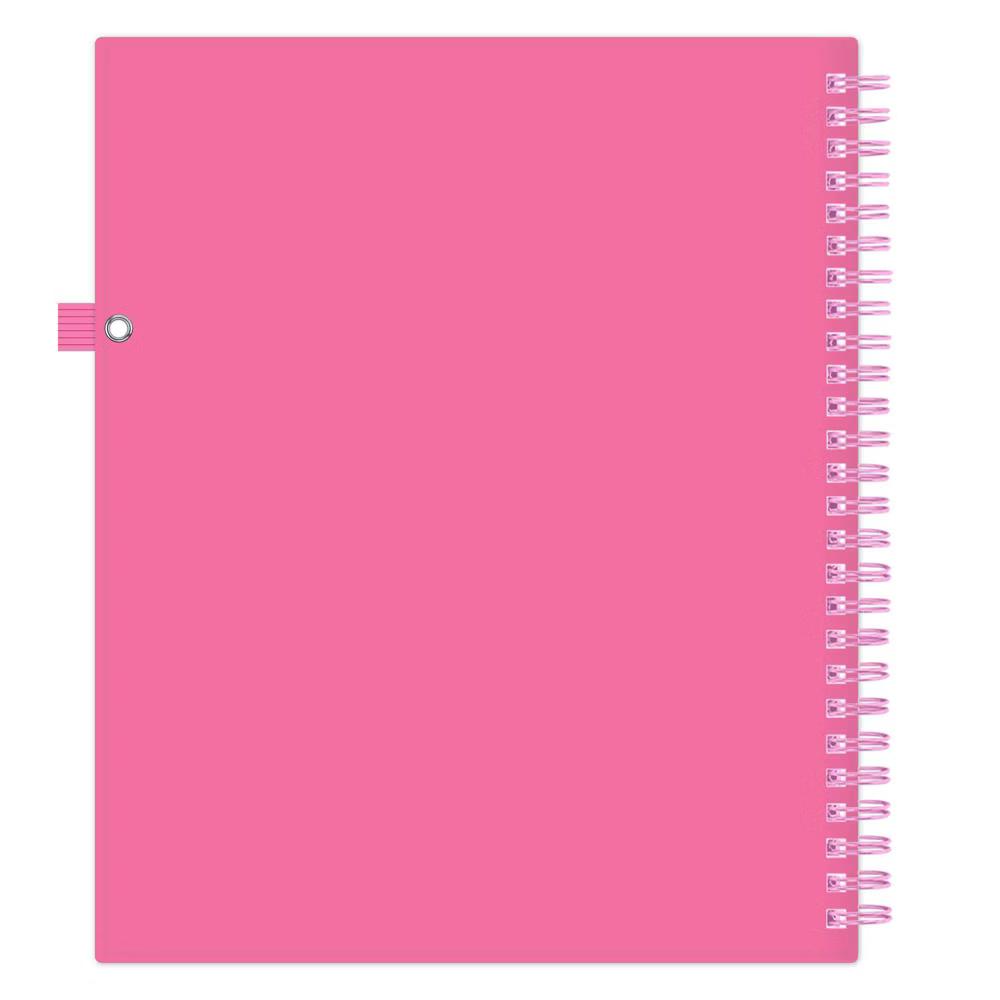 Blue Sky Your Year 7-12 Grade Weekly/Monthly Planner Wirebound 7"x9" Pink Heartsy
