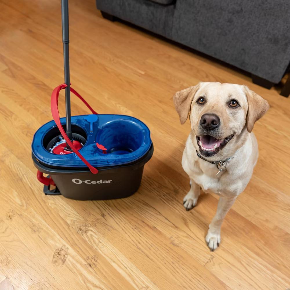 RinseClean Spin Mop & Bucket System: Cleaning Tools and Accessories - Image 8