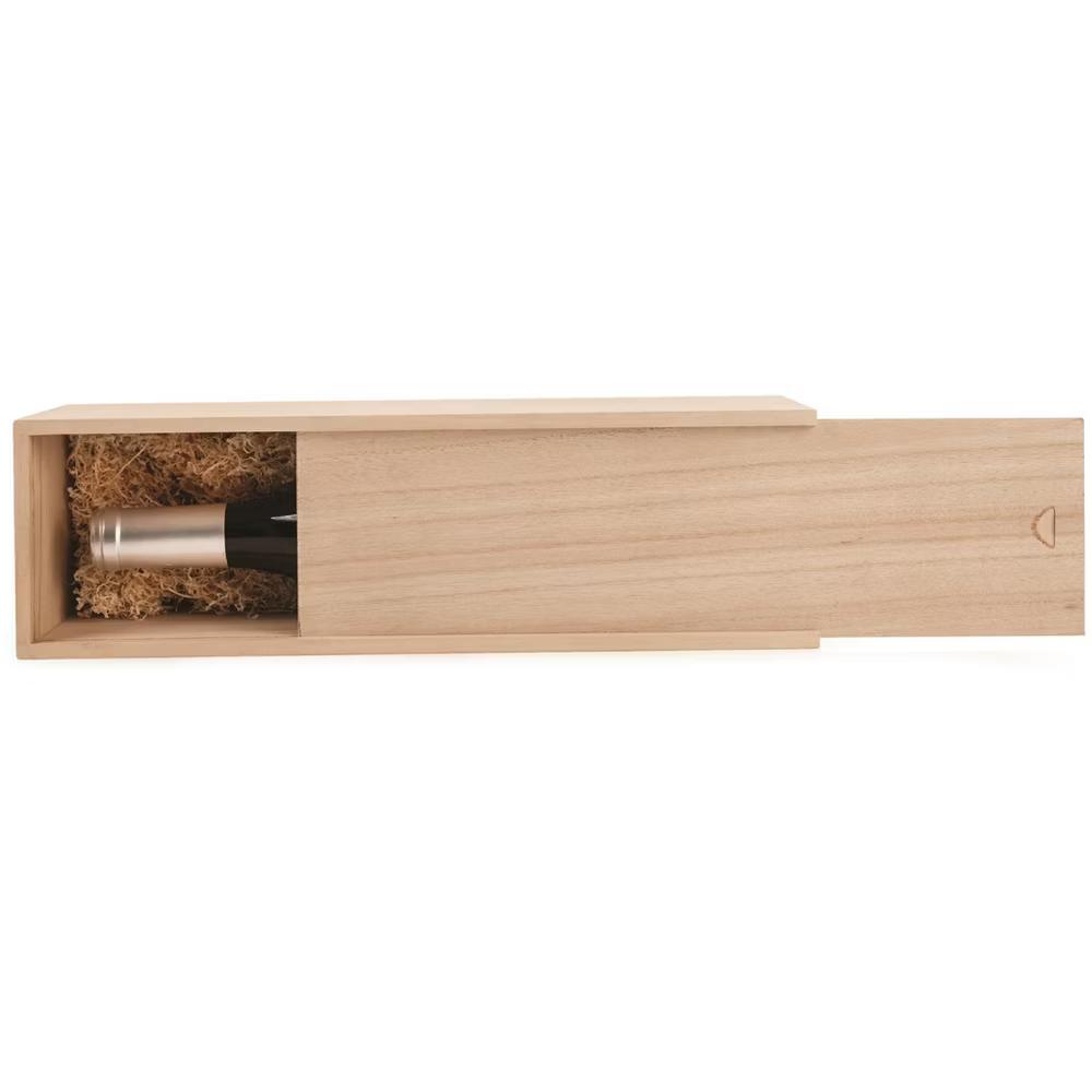 Twine Paulownia Bottle Wood Decorative Wine Box - Image 13
