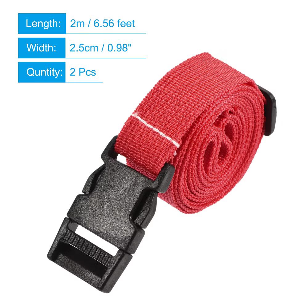 Travel Packing Accessories Adjustable Utility Straps 2 Pcs - Image 23