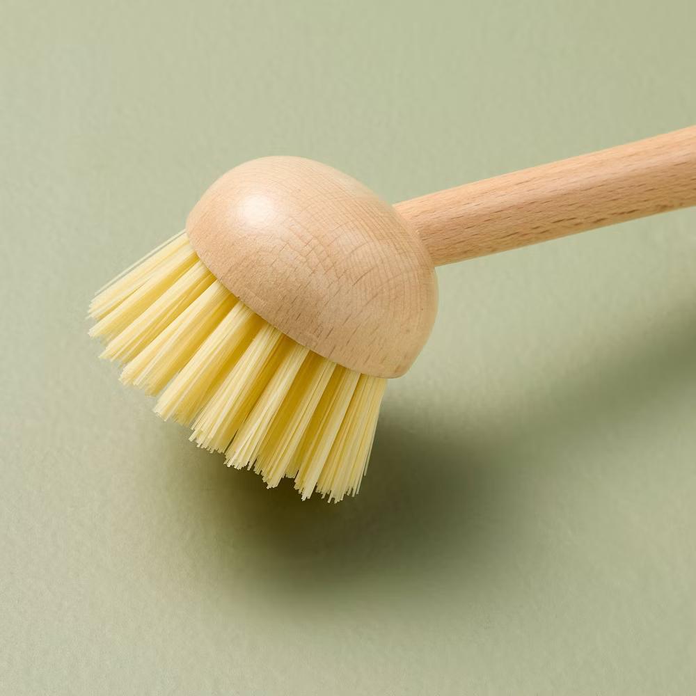 Long Handle Dish Brush - with Magnolia