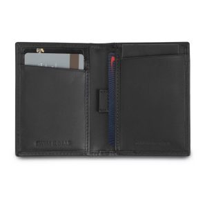 Bifold Wallet Card Holder - Black