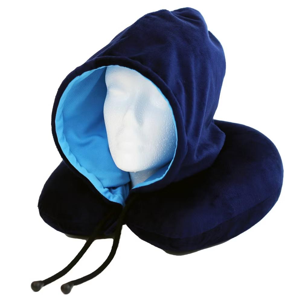WOLF Hooded Travel Neck Pillow - Image 30