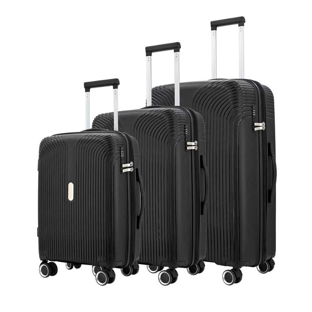 3-Piece Hardshell Expandable Luggage Set with 8 Spinner Wheels and Built-In Lock - 20", 24", 28" - Image 4