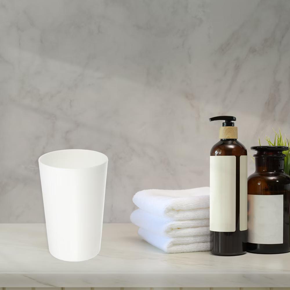 Bathroom Toothbrush Tumblers PP Cup for Bathroom 4.92''x3.03'' 2pcs - Image 24