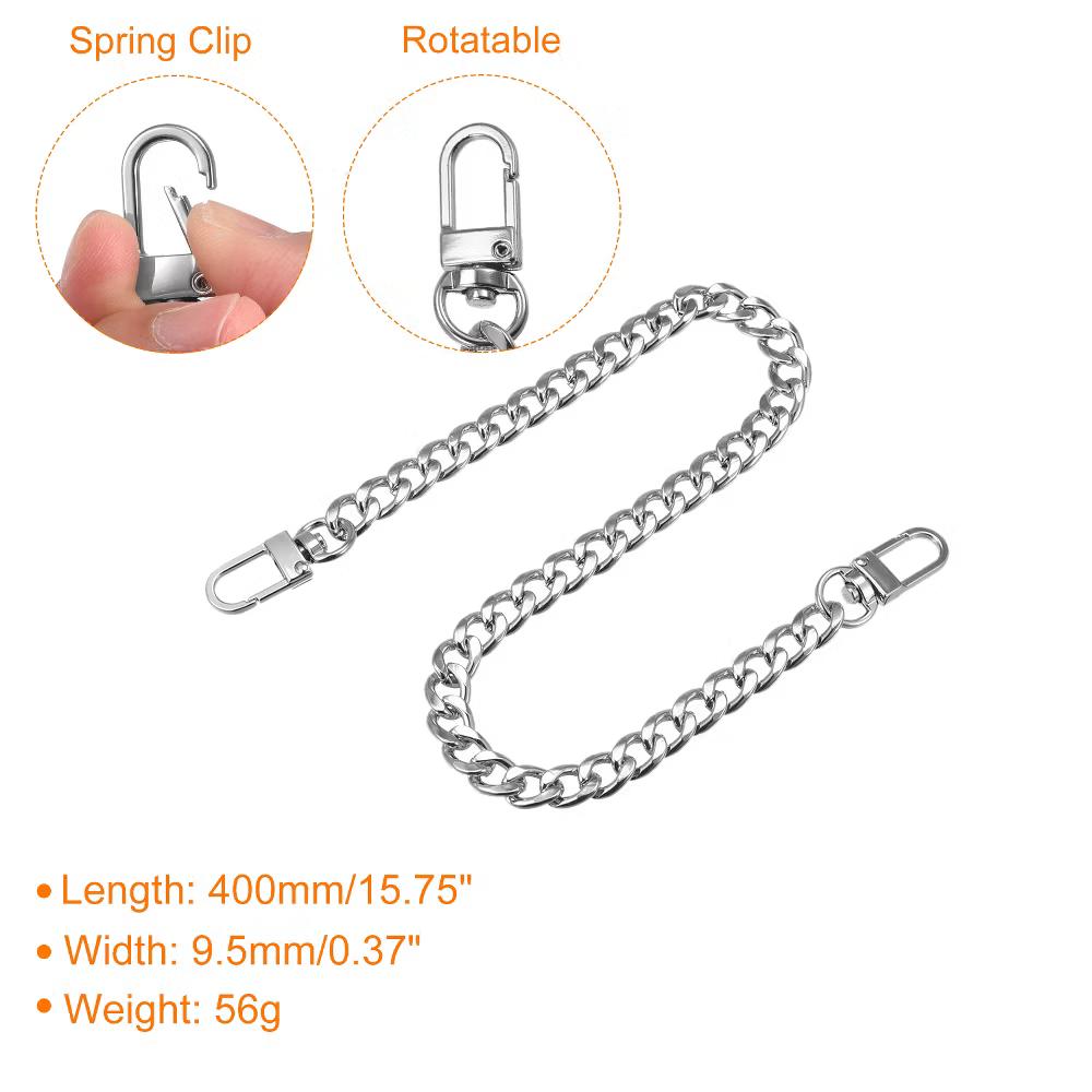 Shoulder Bag Handbag DIY Accessories Iron Flat Purse Chain Strap - Image 8