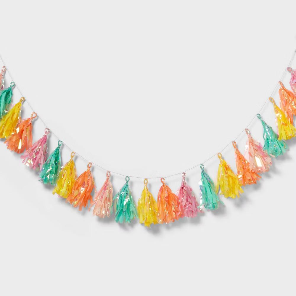 Iridescent Tassel Garland - Image 4