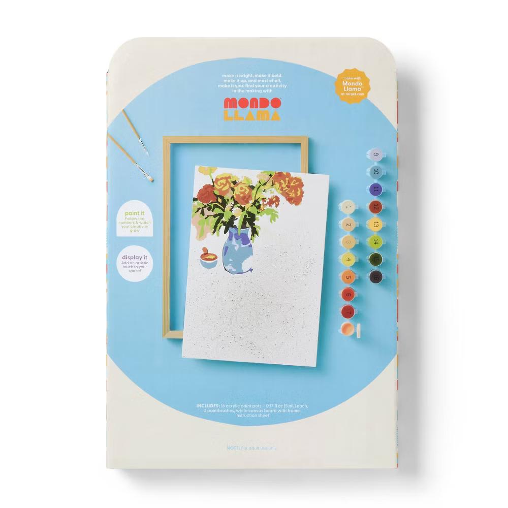 Tablescape Still Life Paint by Number Craft Kit - Image 2