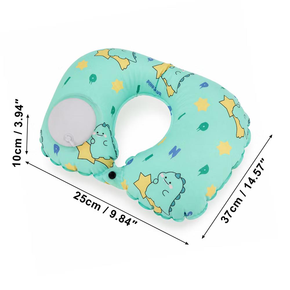 Ice Silk Inflatable Travel Pillow 1 Pc - Image 15