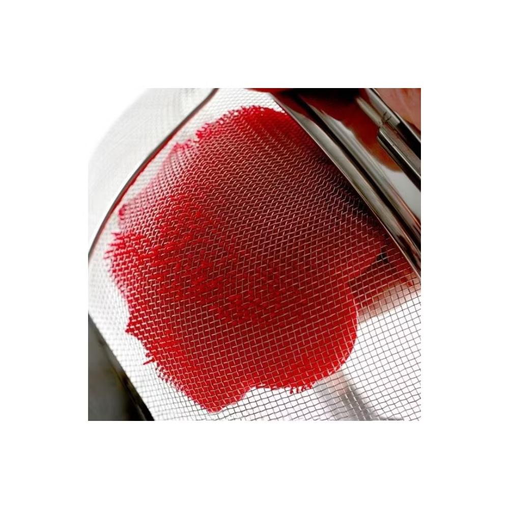 Norpro Silicone Dish Scrubbing Sponge / Vegetable Scrubber Brush - Red Flower Shaped - Image 4