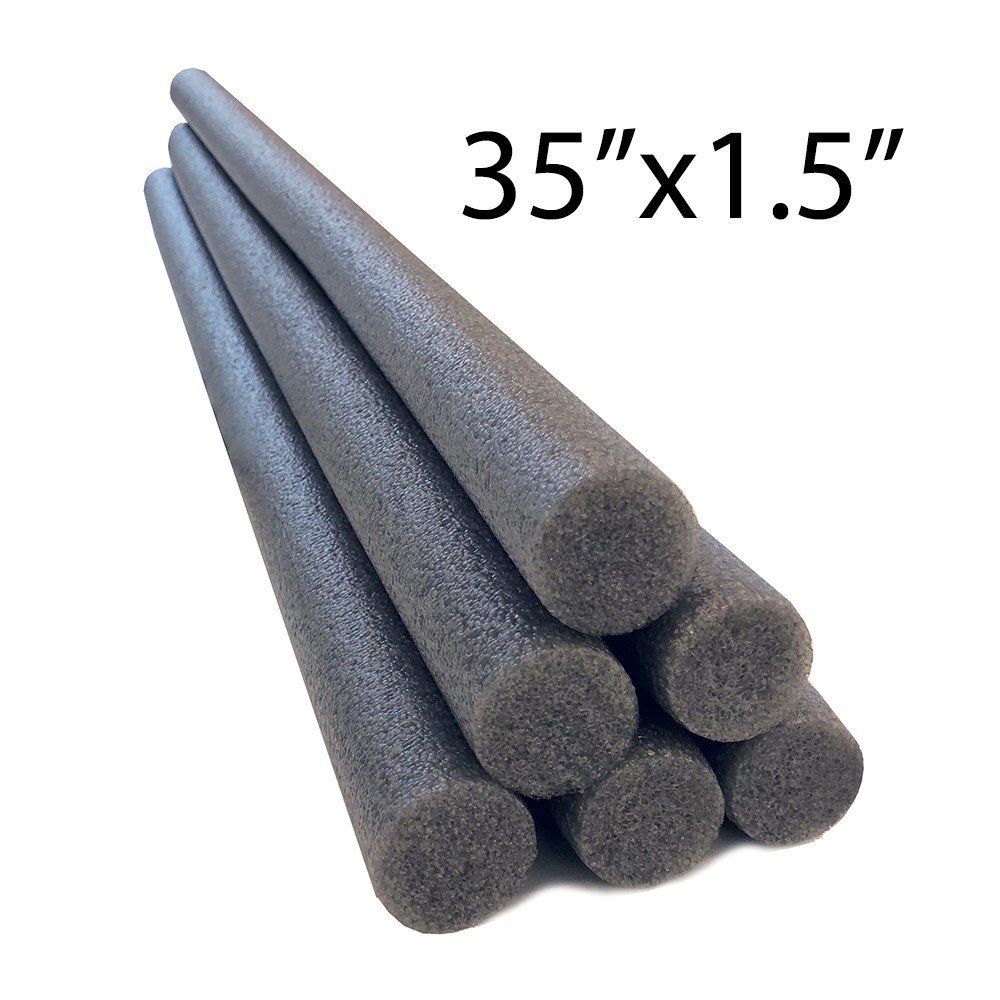 Oodles of Noodles 1.5" 35" Solid Foam Sticks for Craft Projects - 6 Pack - Image 4