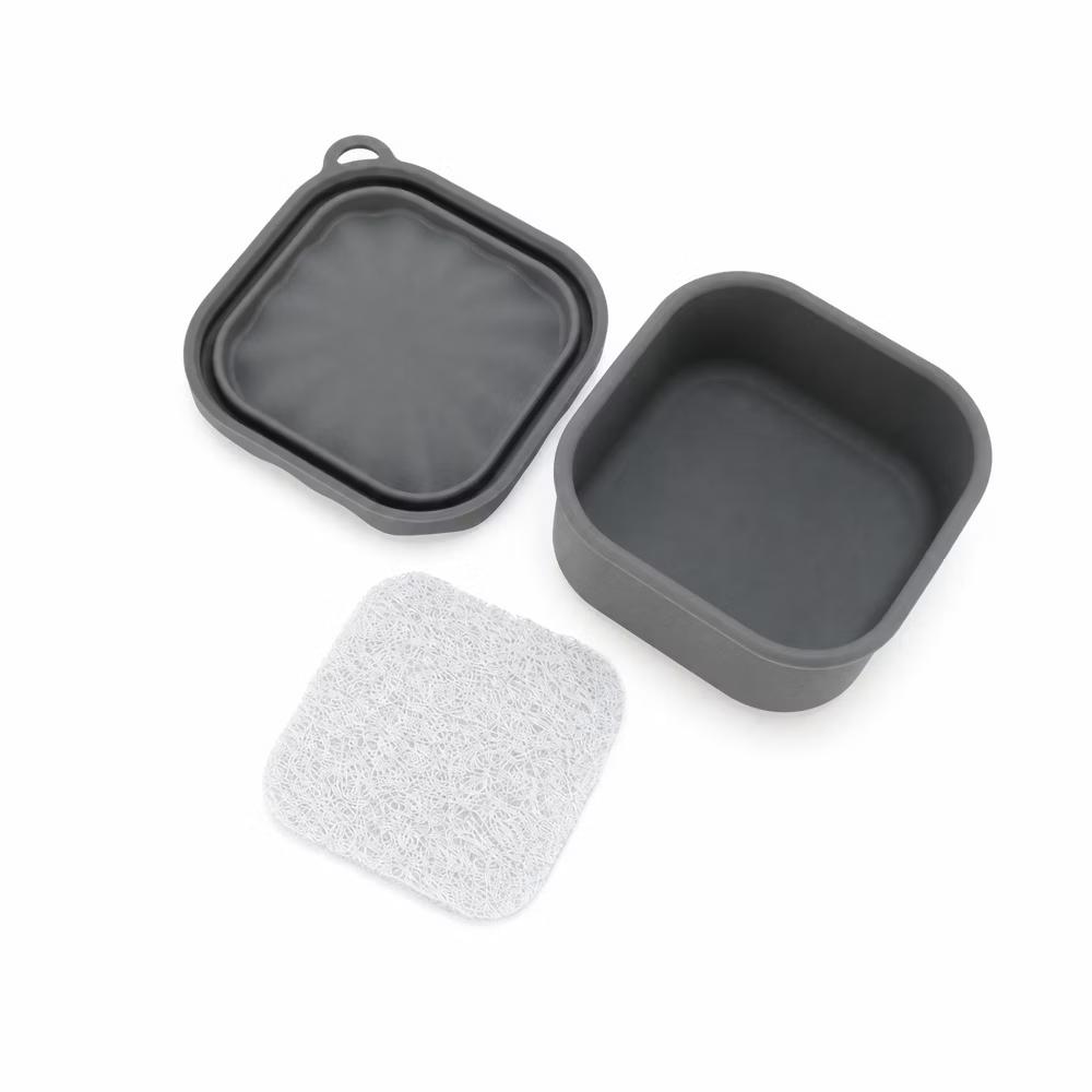 Square Soap Dish With Lid 1 Pc - Image 8