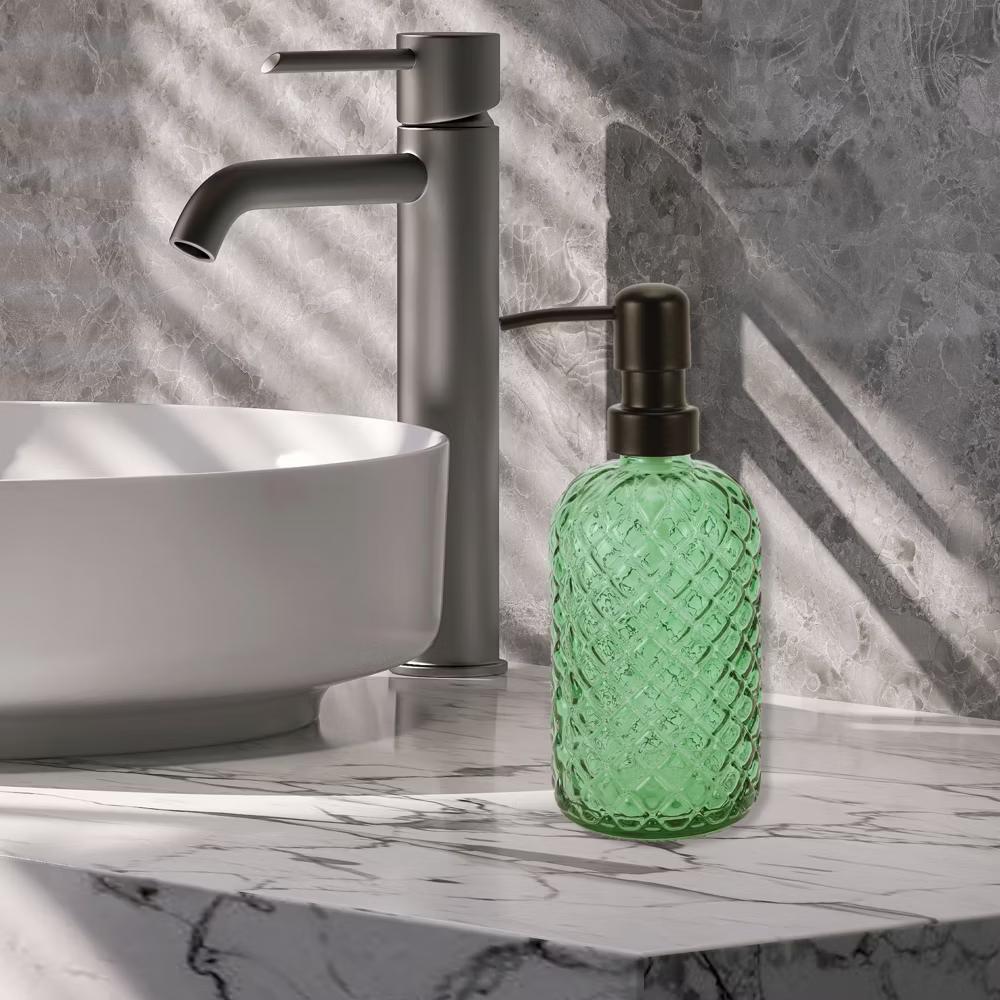Simple Cylindrical Soap Pump Dispenser 400ml 1 Pc - Image 30
