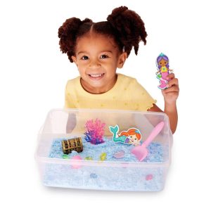 Creativity for Kids Sensory Bin Mermaid: DIY Art Kit with Figures & Accessories for Ages 3
