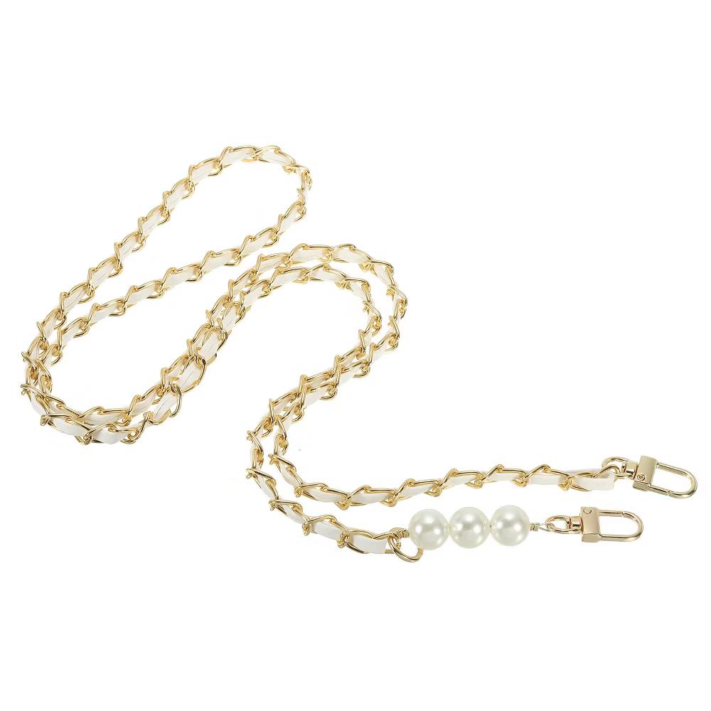 PU Leather Metal Adjustable Handbags Chain Strap Replacement - Image 10