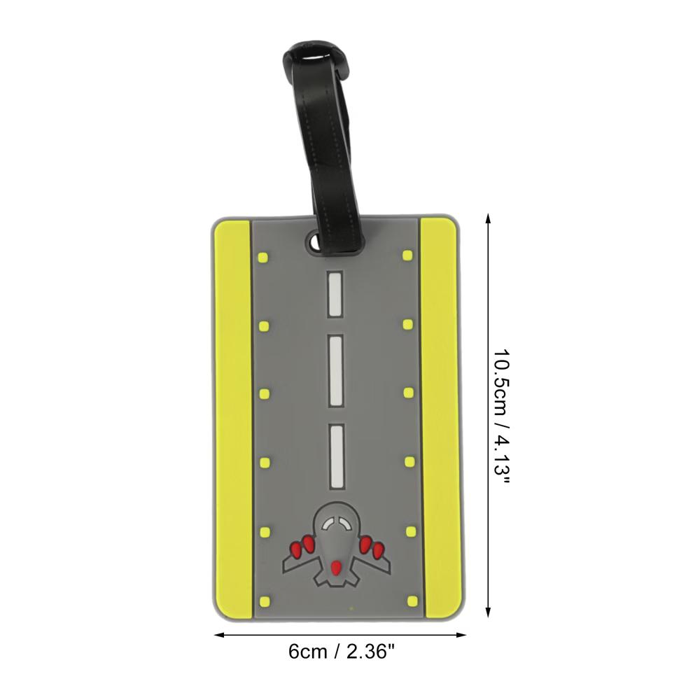 Aircraft Route Pattern Luggage Tag 1 Pc - Image 13