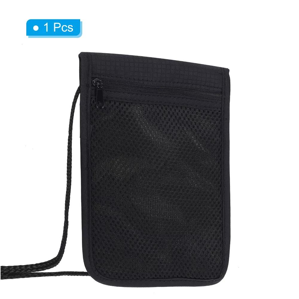 Waterproof Passport Holder Neck Wallet for Women Men - Image 6