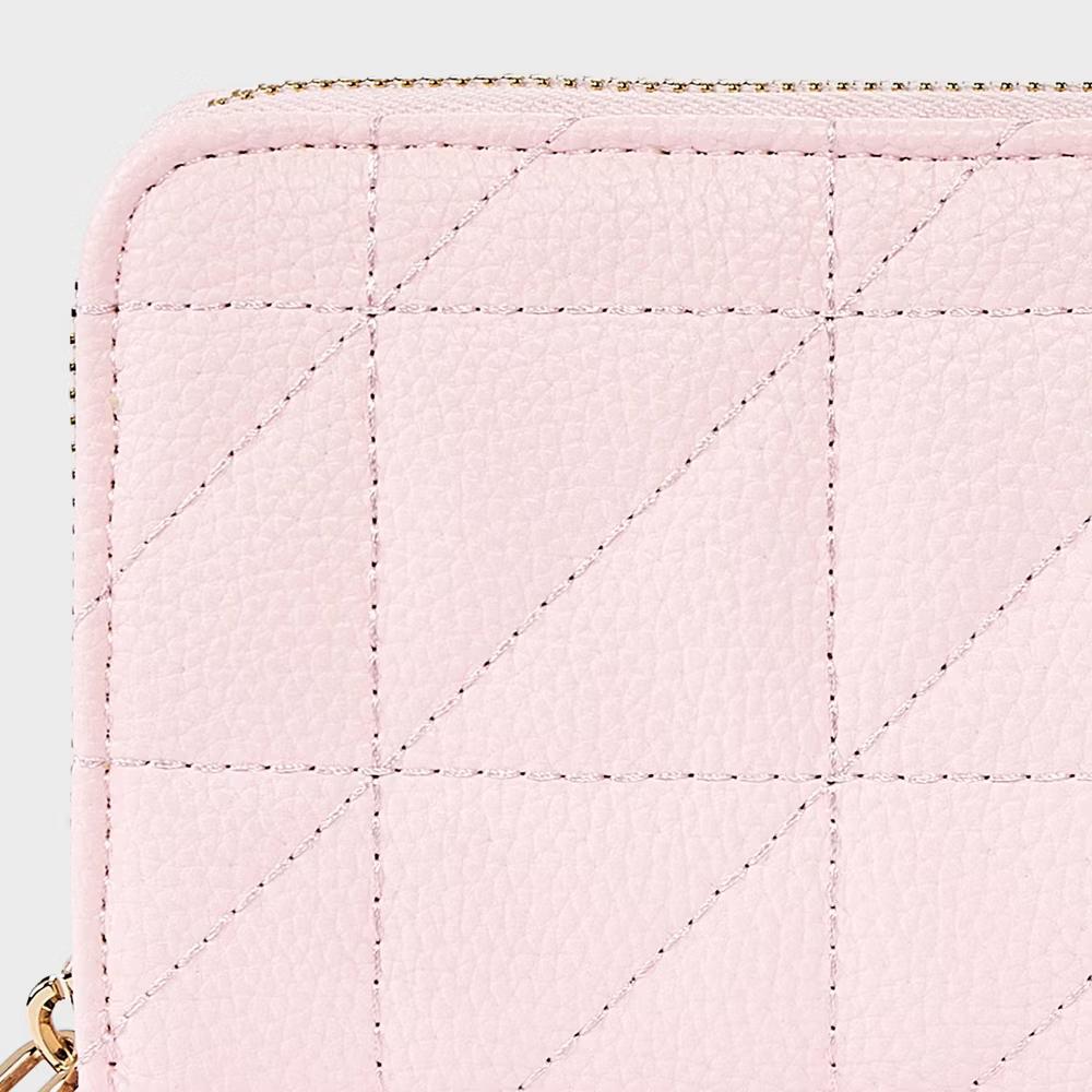 Large Zip Wallet with Charm
