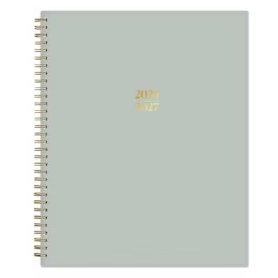 The Everygirl 8.5"x11" 2026-2027 Weekly/Monthly Planner Solid Soft Sage Safety Wirebound - Image 4