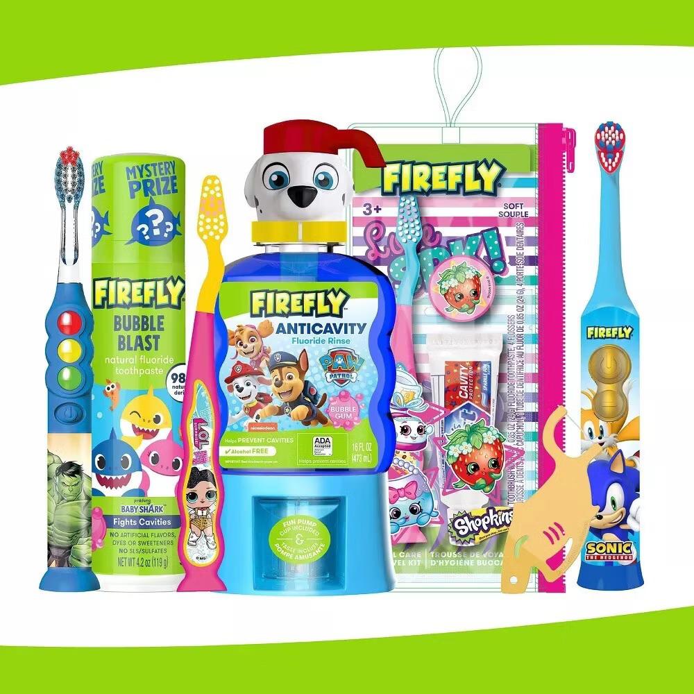 Firefly Kids' Light-Up Timer Manual Toothbrush - Soft - 2ct - Image 3