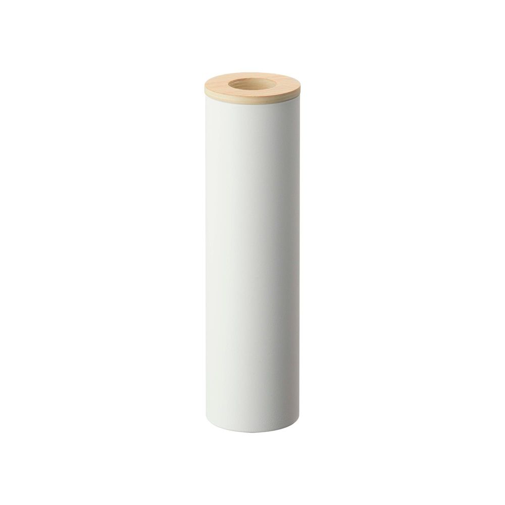 Home Round Tissue Case - Steel Wood - Image 6