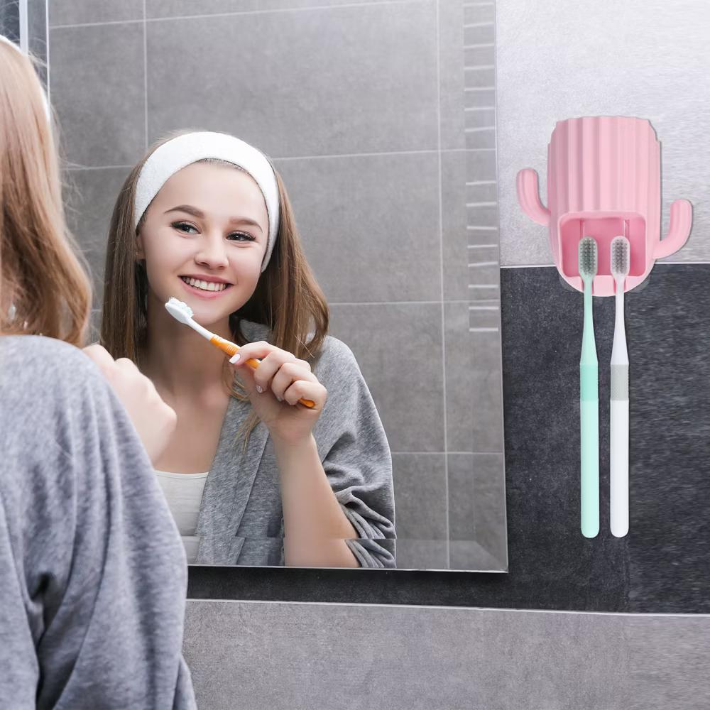 Cactus Wall Mounted Toothbrush Holder 1 Pc - Image 13