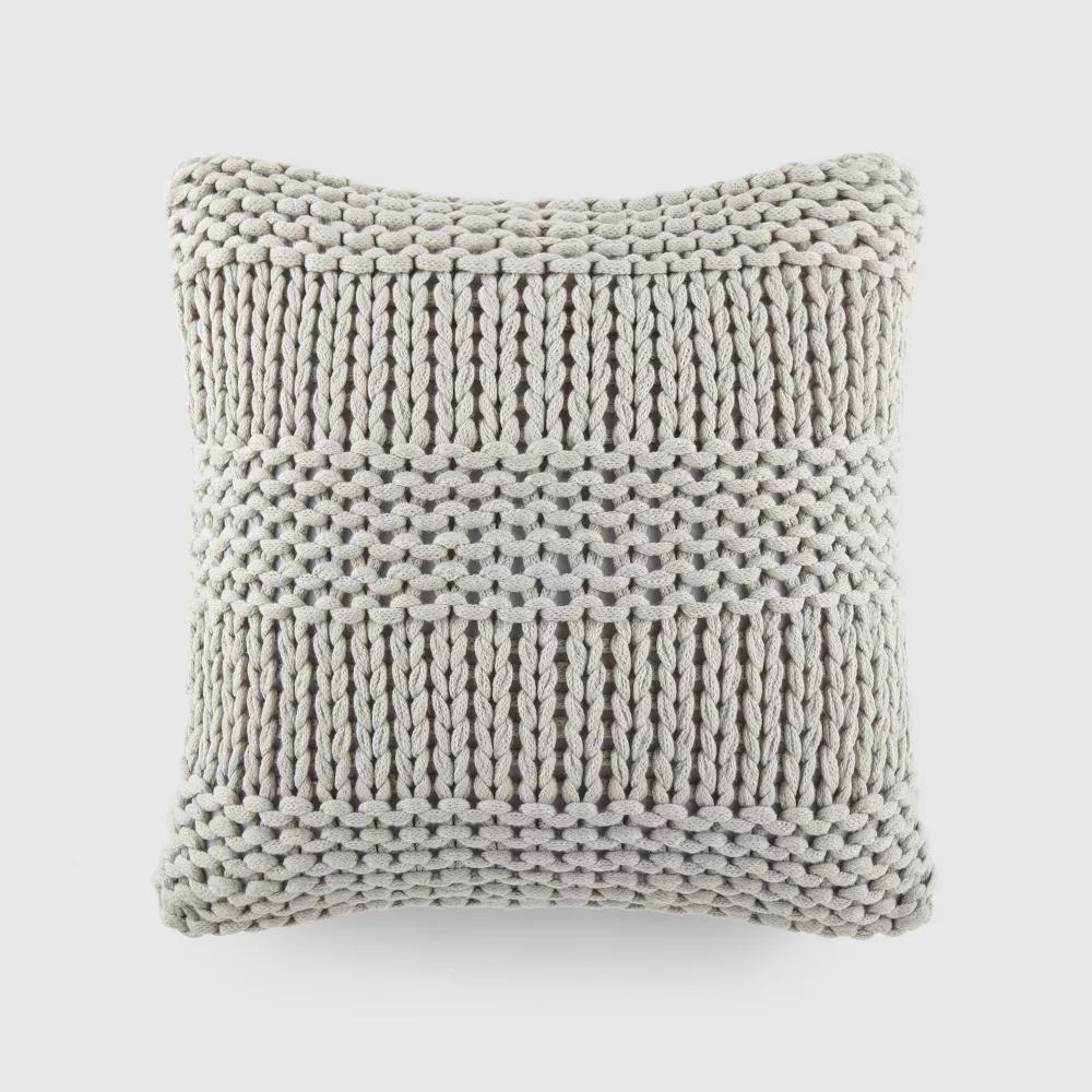 Cozy Chunky Knit Throw Pillow Cover And Pillow Insert - Image 39