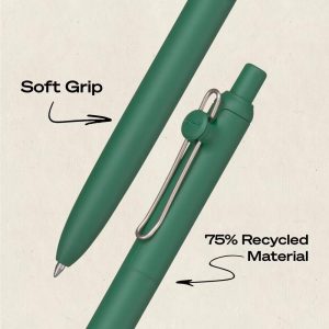 uniball Zento Retractable Liquid Gel Pens, 0.7mm Medium Point, Black Ink, Tropical Barrel Colors, 4ct – Smooth, Quick-Drying Gel Ink