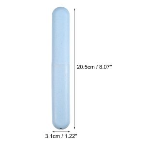 Toothbrush Travel Case Traveling PP Portable Toothbrush Travel Containers for Travel Business 8.07''x1.22''x0.83''