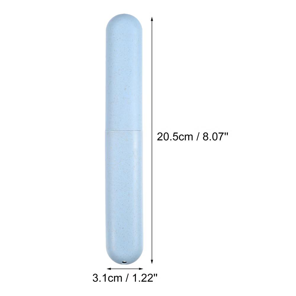 Toothbrush Travel Case Traveling PP Portable Toothbrush Travel Containers for Travel Business 8.07''x1.22''x0.83''
