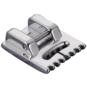 SA179 7mm Pin Tuck Sewing Foot with 7 Grooves Snap On