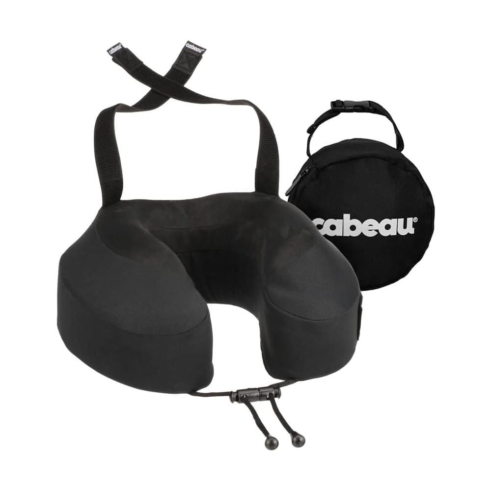 Cabeau Evolution S3 Memory Foam Travel Neck Pillow with Seat Strap, One Size - Image 3
