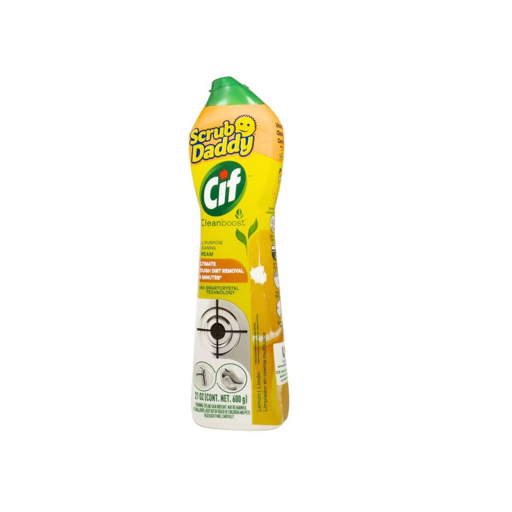 Cif All-Purpose Cleaners - Lemon - 21oz: Cleaners and Disinfectants, 21oz, Cream Form, For Ovens and Stoves - Image 4