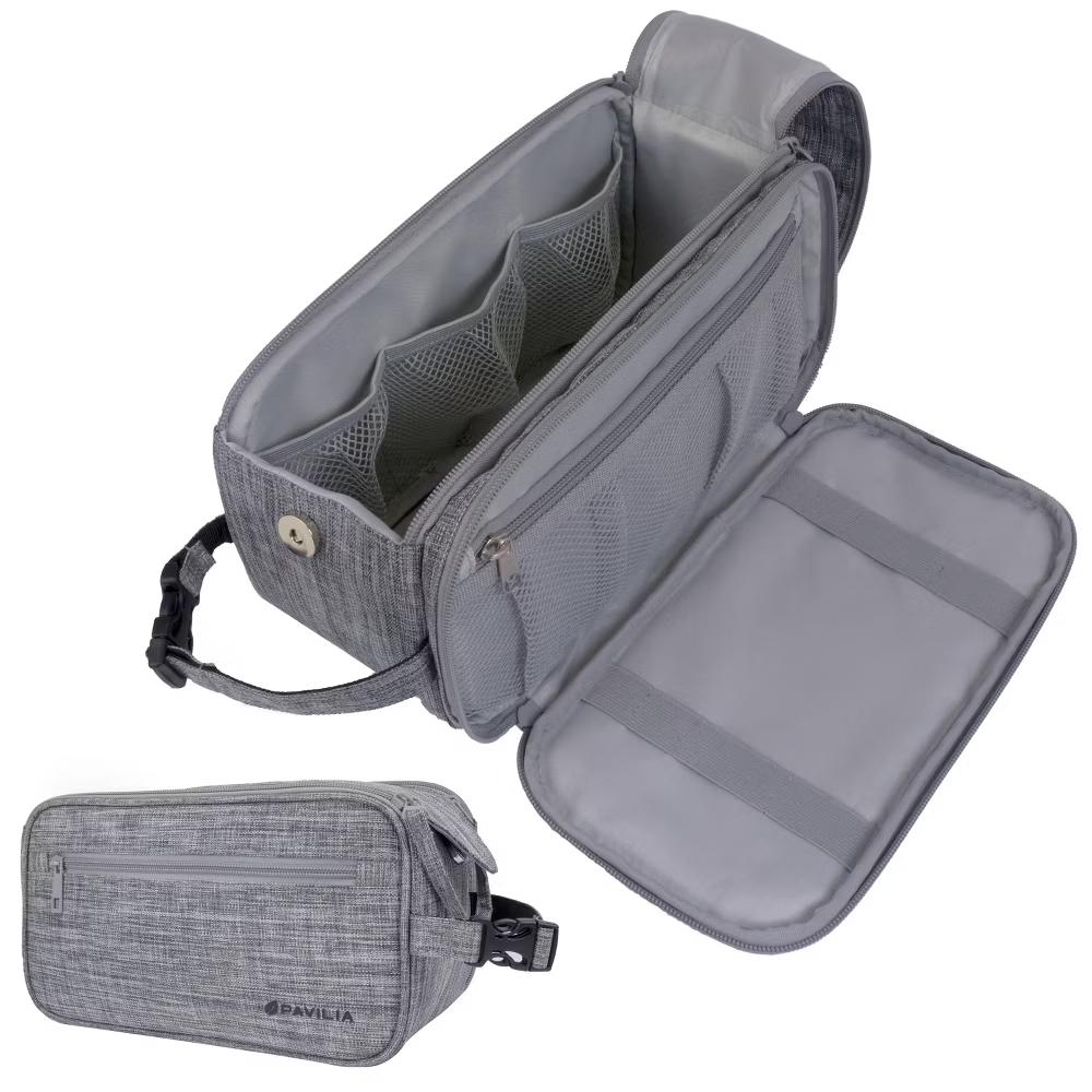 Toiletry Bag for Men, Travel Essentials Shaving Dopp Kit, Water Resistant Cosmetic Makeup Organizer Case - Image 65