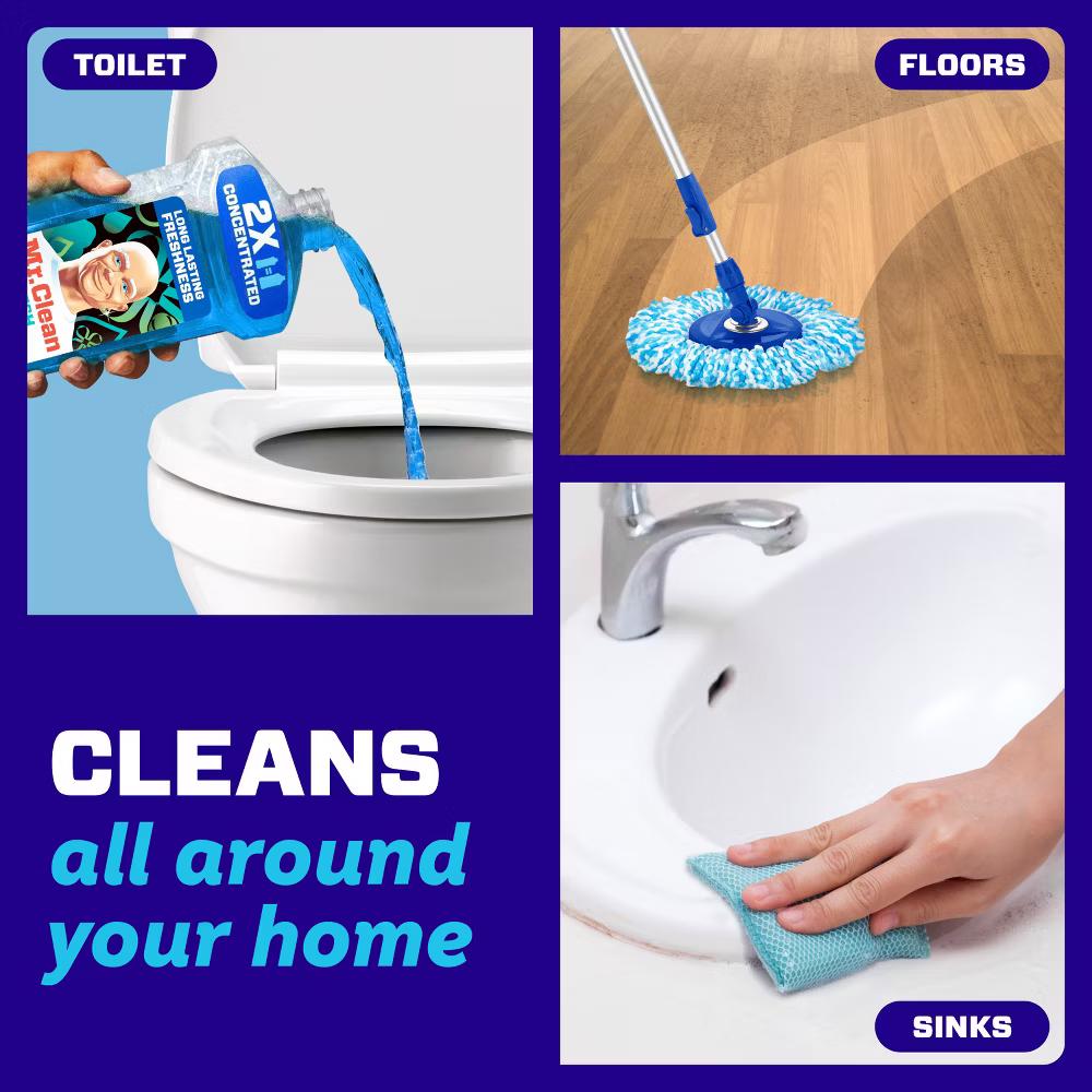 Mr. Clean Fresh Dilute Unstopables Multi-Surface Cleaner - Image 9