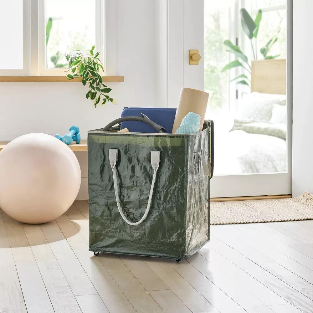 Rolling Storage Bag Green