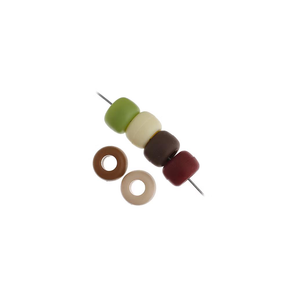1000pcs 9mm Assorted Plastic Barrel Pony Beads for Jewelry Making Bracelets Necklaces DIY, Kandi Beads Bulk Crafting Beads - Image 10