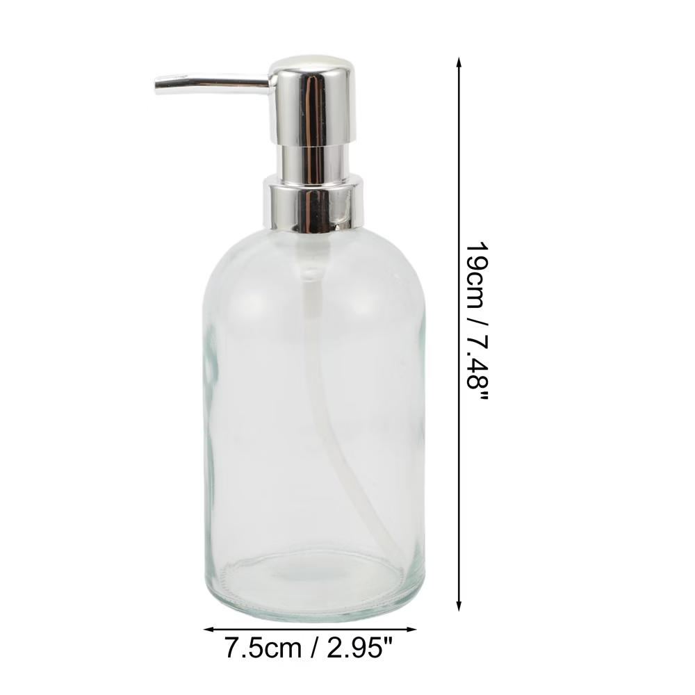 Classic Cylindrical Soap Pump Dispenser for Hotels 400ml 1 Pc - Image 22